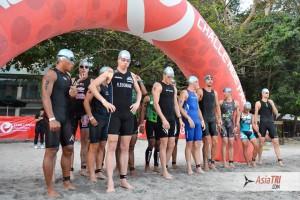 Before swim start